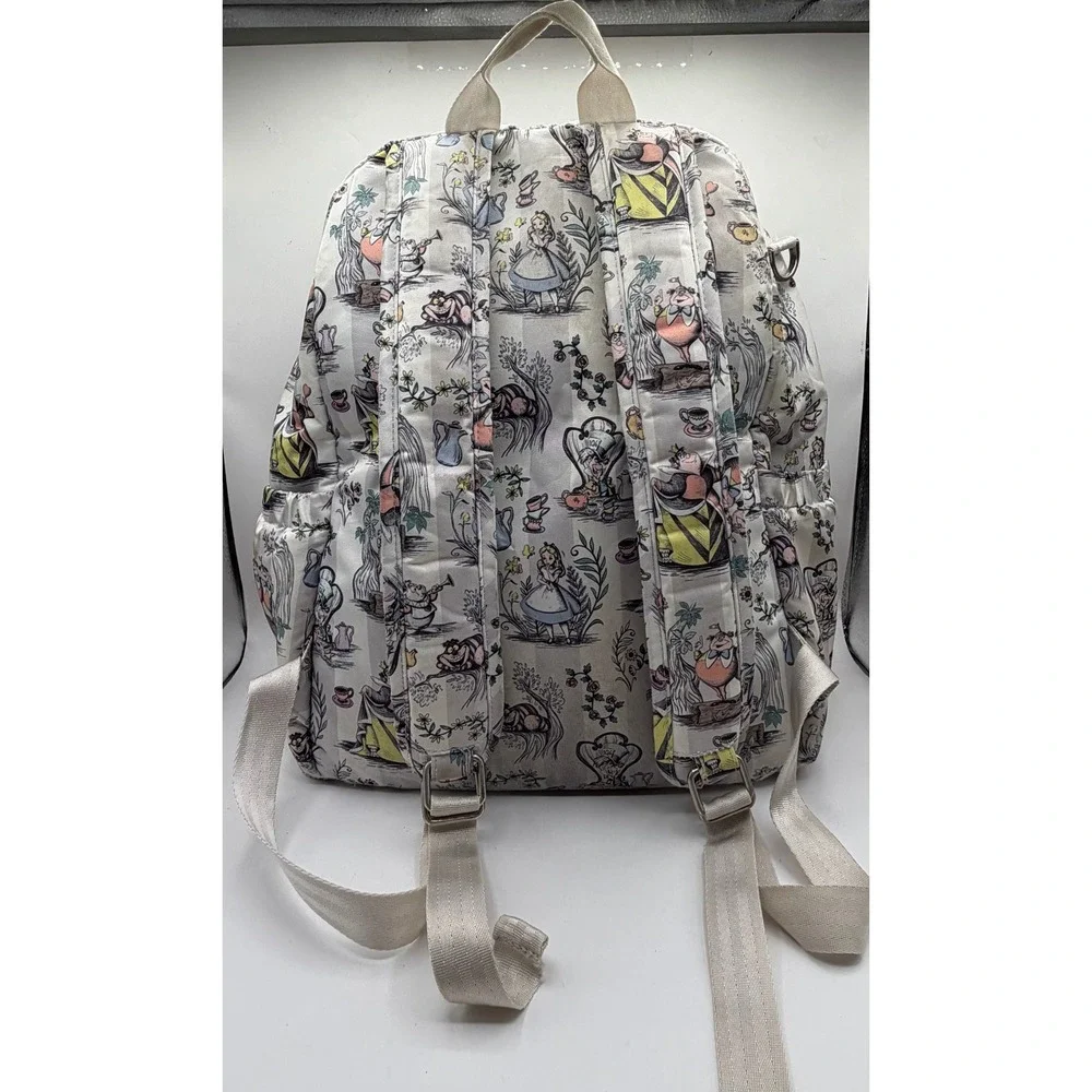 JuJuBe Disney Alice in Wonderland Mad Mad World Backpack Diaper Bag Set 6pc